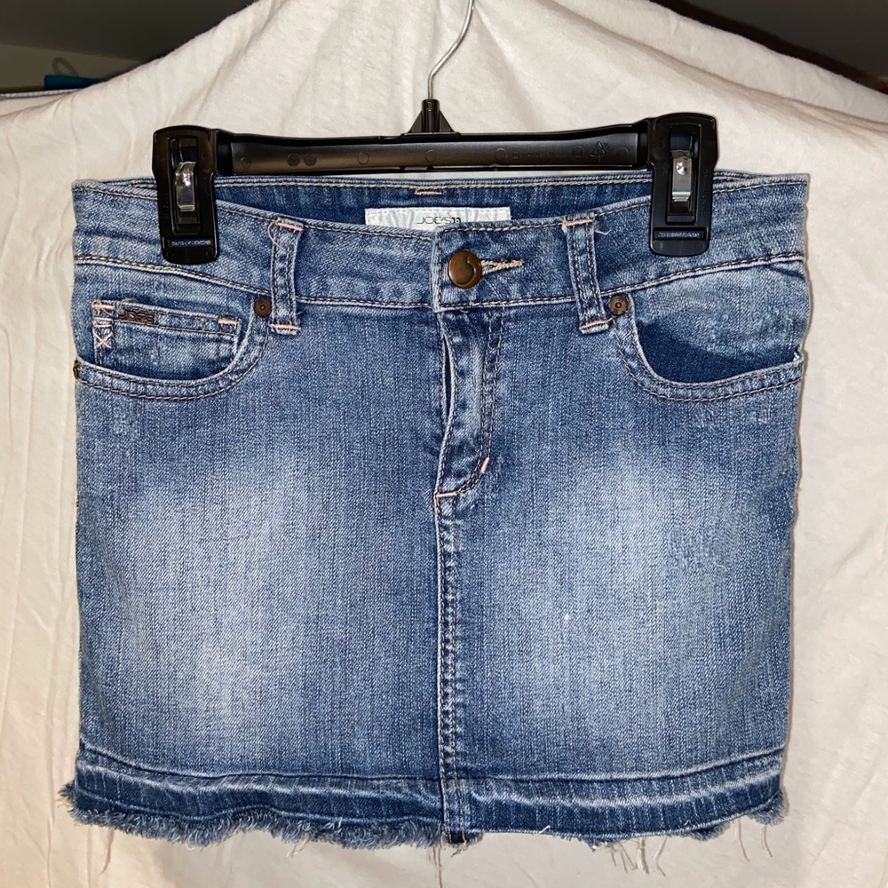 Joe’s Jeans Girls Mini Skirt with Fringe Hem
